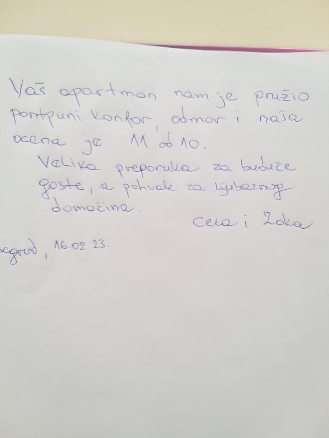 Apartman Nena Visegrad Bagian luar foto
